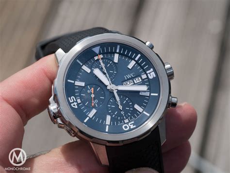 iwc chronographe cousteau review